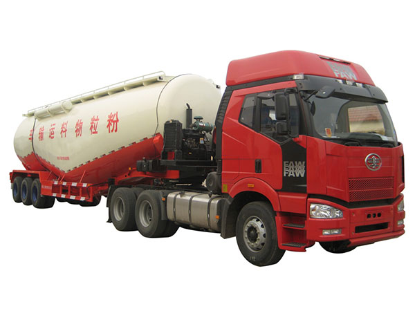 低密度粉粒物料運輸半掛車